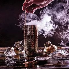 Стрейнер для джулепа «Пробар» сталь нерж. D=75,L=160мм медный, изображение 2