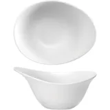 Салатник «ФриСтайл» фарфор 120мл D=130,H=50,L=125,B=90мм белый