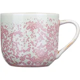 Tea cup “Peony”  porcelain  350 ml  D=9, H=8 cm  pink.