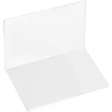 Подставка д/меню «Звездочка» пластик ,H=15,L=8см прозр.