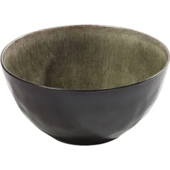 Salad bowl “Pure” ceramics D=200,H=95mm gray