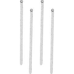 Мешалки для коктейлей «Шарик»[100шт] полистирол ,L=16,5см прозр.