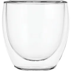 Glass for hot drinks “Prootel” double walls thermost glass 250ml D=8,H=9cm