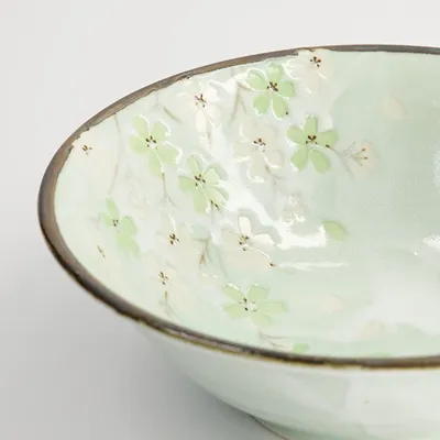 Салатник «Грин Космос» фарфор 0,75л D=20,H=7см зелен., изображение 2