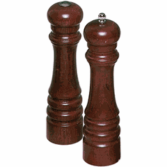 Pepper mill wood ,H=22cm brown.