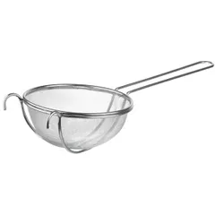 Colander-sieve steel D=30,H=17,L=28cm metal.