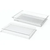 Крышка для емкости фуршетной пластик ,H=53,L=515,B=310мм прозр.