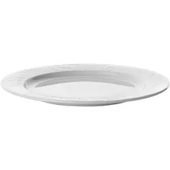 Тарелка «Оптик» мелкая фарфор D=230,H=15мм белый, изображение 2