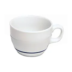 Чашка кофейная «Фачетта Блю» фарфор 95мл D=66,H=54,L=85мм белый,синий