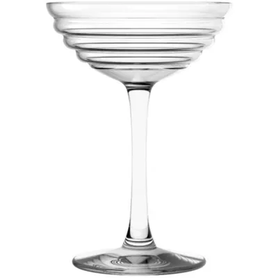 Шампанское-блюдце «Свэй» стекло 140мл D=95,H=130мм прозр.