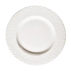 Тарелка «Морелла» мелкая фарфор D=23см белый