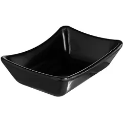 Соусник пластик ,L=9,B=6см черный