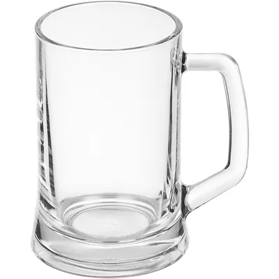 Кружка для пива «Паб» стекло 0,67л D=90/103,H=150,B=135мм прозр., Объем по данным поставщика (мл): 670, изображение 2