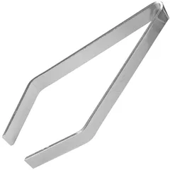 Tongs for removing bones from fish  stainless steel , H=1, L=10, B=5 cm  metal.
