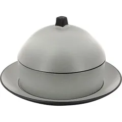 Блюдо для подачи «Экинокс» керамика D=22,H=13см серый