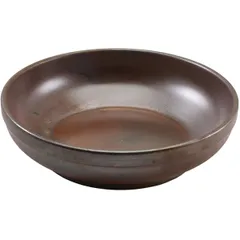 Салатник «Рустик коппер» фарфор D=200,H=53мм коричнев.,красный