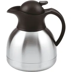 Coffee pot-thermos  steel, plastic  0.6 l  metal.