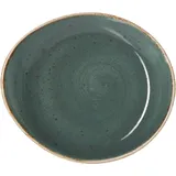 Тарелка пирожковая «Крафт Блю» фарфор D=155,H=20,L=155,B=130мм синий