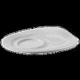 Блюдце «Фруассэ» фарфор ,H=2,L=13,B=10см белый