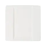 Блюдо «Фрейм» квадратное фарфор ,L=20,5,B=20,5см белый