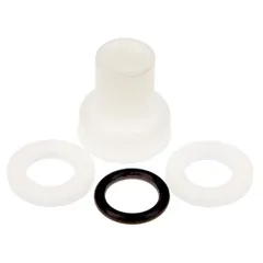 Комплект уплотнительных колец для кранов арт.10707, 10807 абс-пластик,силикон белый,черный