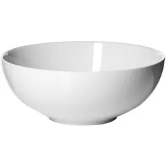 Salad bowl “Kunstwerk”  porcelain  2.5 l  D=24.5, H=10cm  white