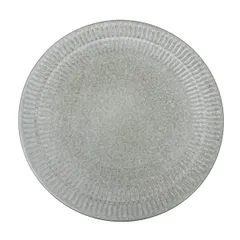 Тарелка «Ритм» плоская керамика D=268,H=15мм серый
