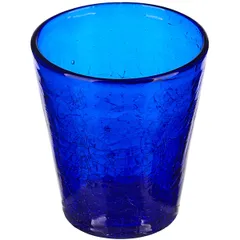 Олд фэшн (стакан) «Колорс» стекло 310мл D=9,H=10см синий, изображение 3