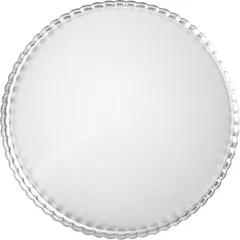 Блюдо сервировочное «Патиссэри» стекло D=240,H=16мм прозр.