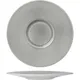 Тарелка «Виллоу Маст» мелкая с широким бортом фарфор D=285,H=25мм серый
