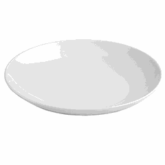 Блюдо «Купе» фарфор D=300,H=44мм белый