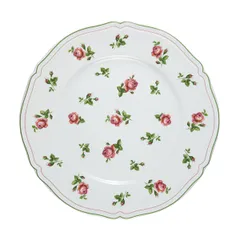 Тарелка «Нео Антирос» подстановочная с рисунком фарфор D=32см белый