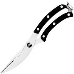 Kitchen scissors “Prootel”  stainless steel, plastic , L=25.5 cm  black, metal.