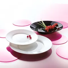 Тарелка «Эвридэй» мелкая стекло D=26,5см белый, изображение 4