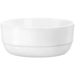 Salad bowl “Careware” glass 400ml D=121,H=51mm white