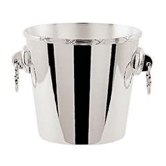 Ice container “Prestige”  silver plated  D=13.5, H=12.5cm