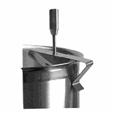 Держатель д/термометра сталь нерж.