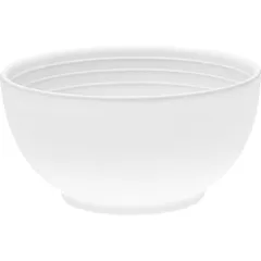 Salad bowl handmade porcelain D=14,H=7cm white