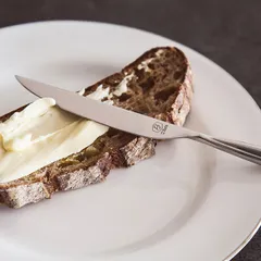 Нож столовый «Монтевидео» хромоник. сталь ,L=23,7см хромиров., изображение 4