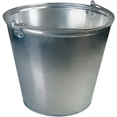 Galvanized bucket 12l D=29,H=26cm