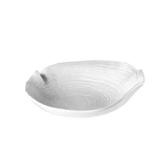 Deep plate “Arbre”  porcelain  D=20cm  white, matte