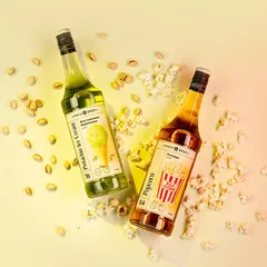 Сироп «Фисташковое мороженое» Pinch&Drop стекло 1л D=85,H=330мм зелен., изображение 4