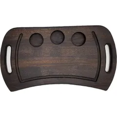 Доска для подачи дуб ,H=25,L=500,B=280мм черный дуб, изображение 2