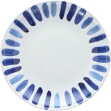 Тарелка «Панарея» фарфор D=28,H=3см белый,синий