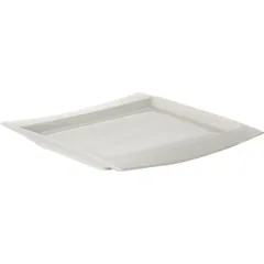 Тарелка «Максим» квадратная фарфор ,H=25,L=270,B=270мм белый, изображение 2