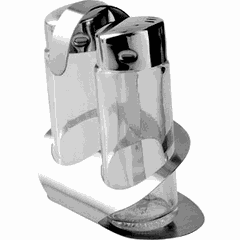 Набор для специй солонка и перечница стекло,сталь нерж. D=85,H=120,L=85,B=55мм прозр.,металлич.