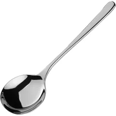 Broth spoon “Warwick”  stainless steel , L=184, B=49mm  silver.