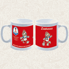 Кружка «Чемпионат мира 2018» 320мл ,L=10,5см красный