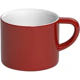 Чашка чайная «Бонд» фарфор 150мл ,H=65,L=105,B=80мм красный
