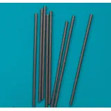 Трубочка бумажная черная, 10*250 мм, 150 шт/уп, 1/6